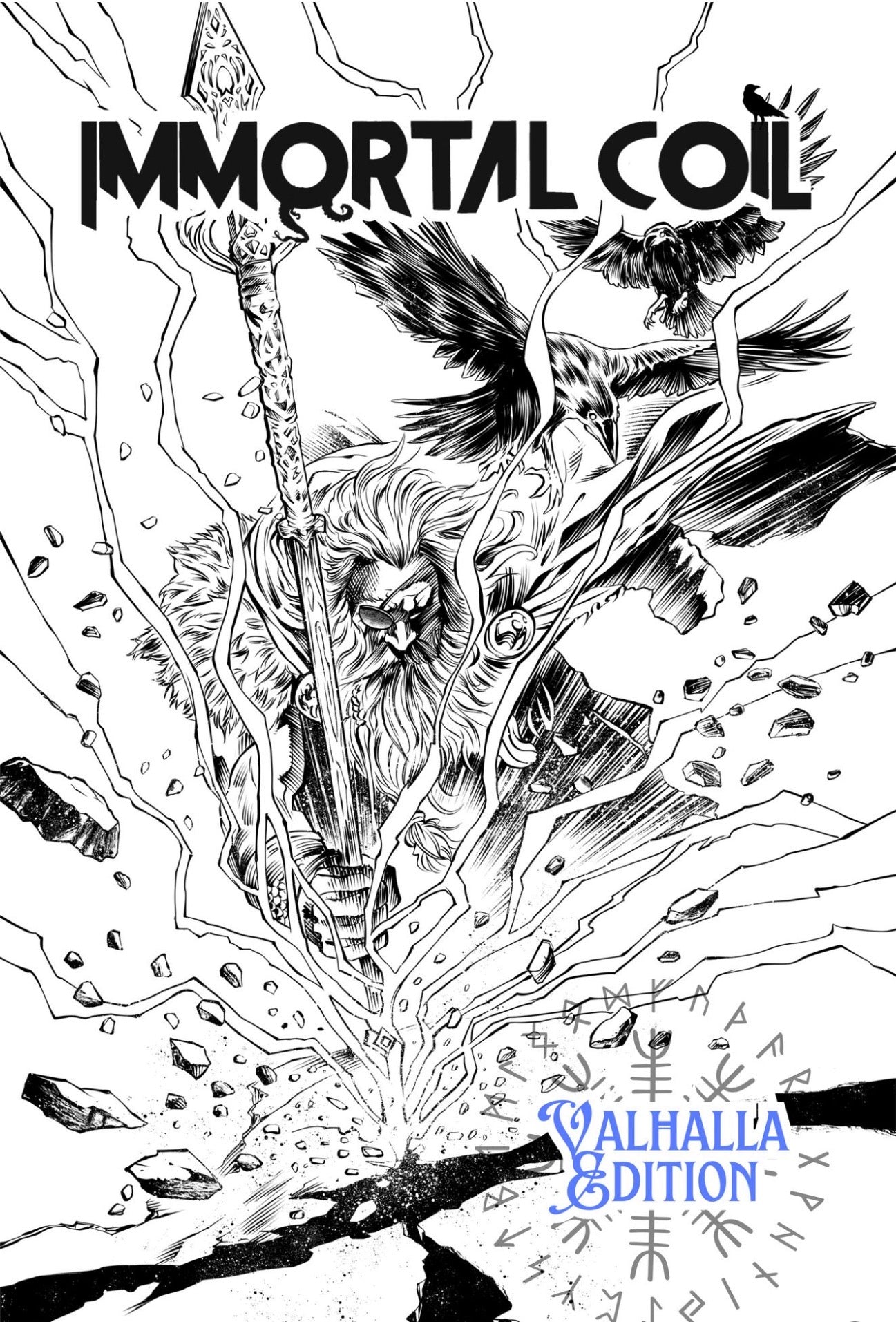 Immortal Coil 11x17 Valhalla Edition